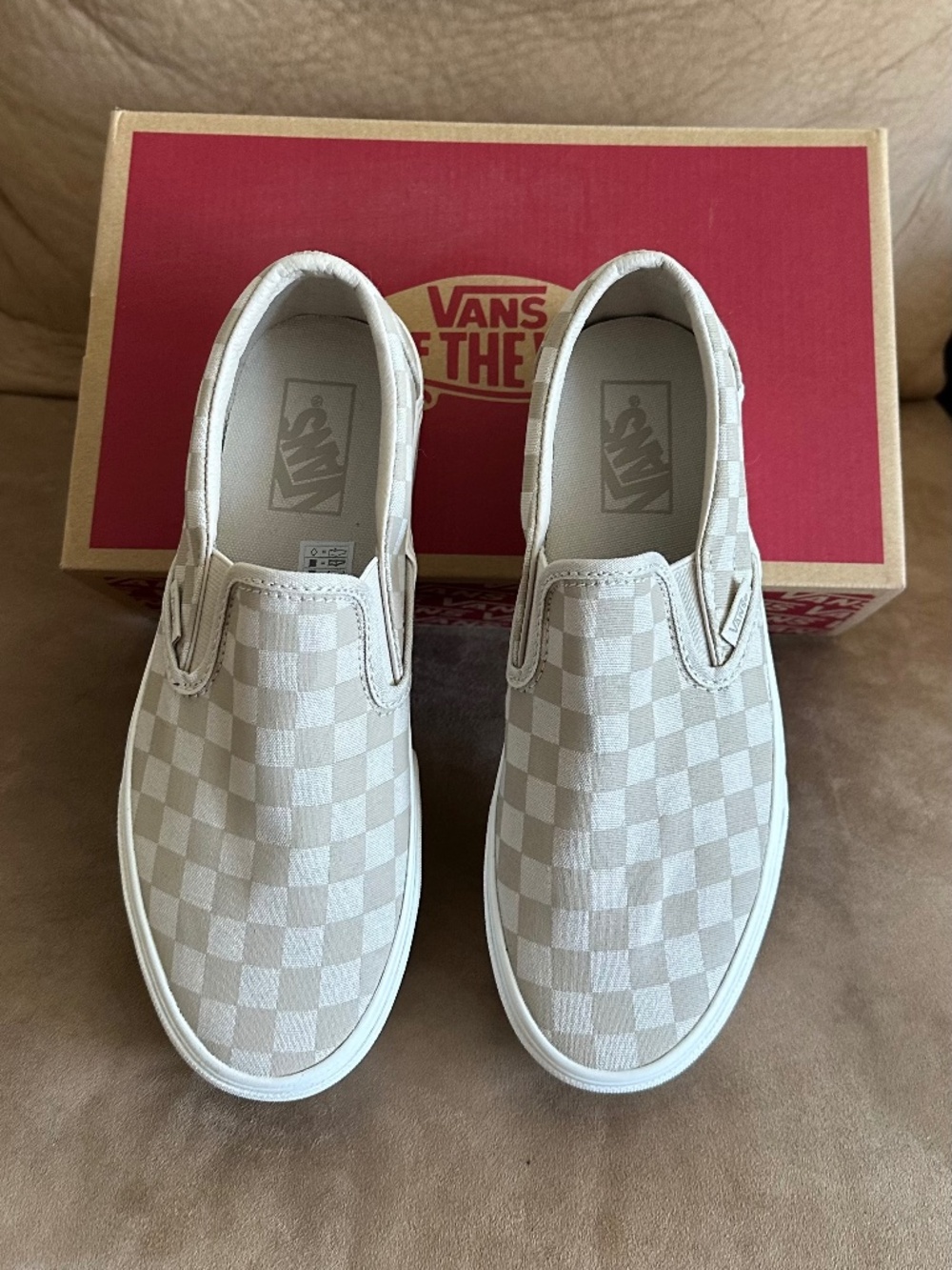 Vans Checkerboard Slip-On Stackform Womens Size 8 Men’s 6.5 NEW
